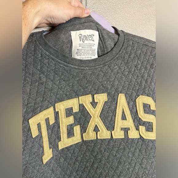 Grey Texas sweatshirt Size Sm - Picture 5 of 5